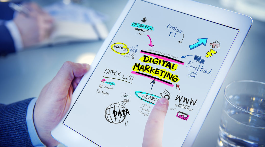 Manchester digital marketing agency - Digital Marketing Branding Strategy Online Media Concept