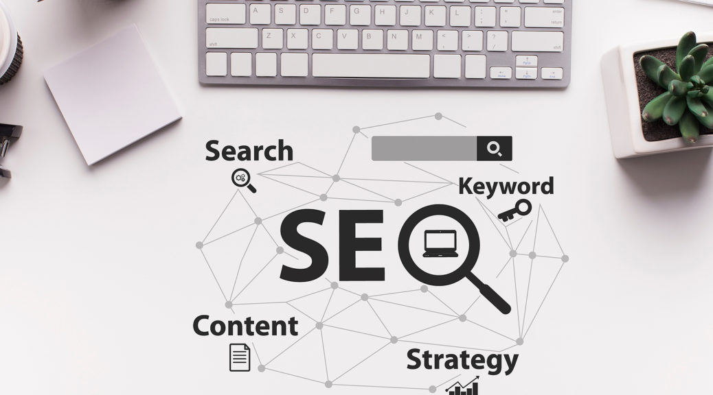 web design company manchester - Seo-Optimization Scheme With Words Over White Office Desk