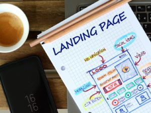 digital marketing agency - Website landing page development